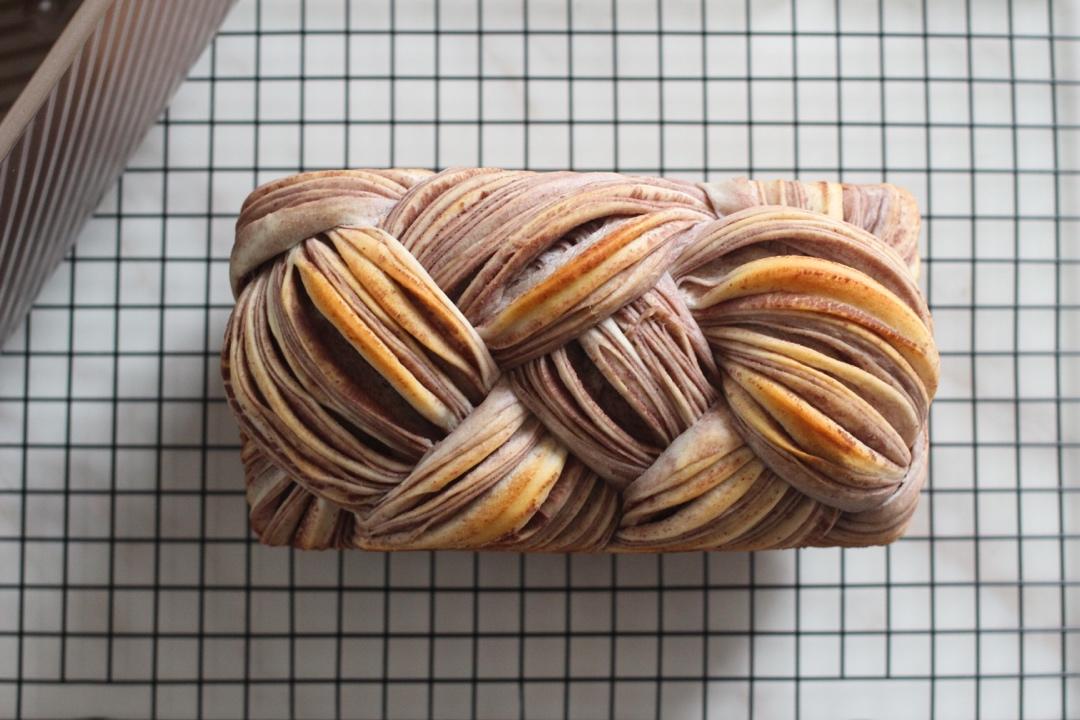 豆沙大理石吐司