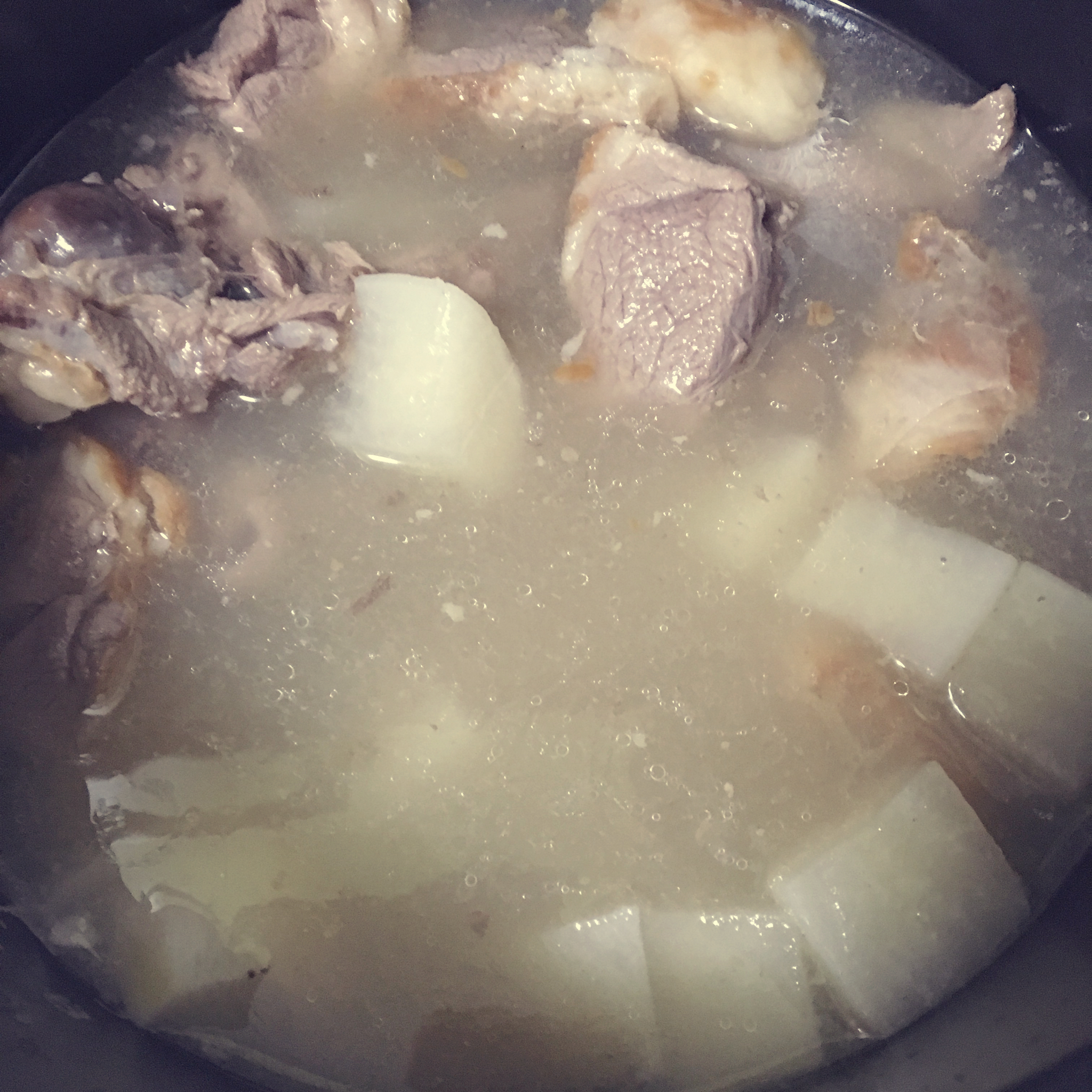 冬日御寒羊肉汤