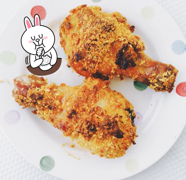 直击KFC脆皮鸡腿