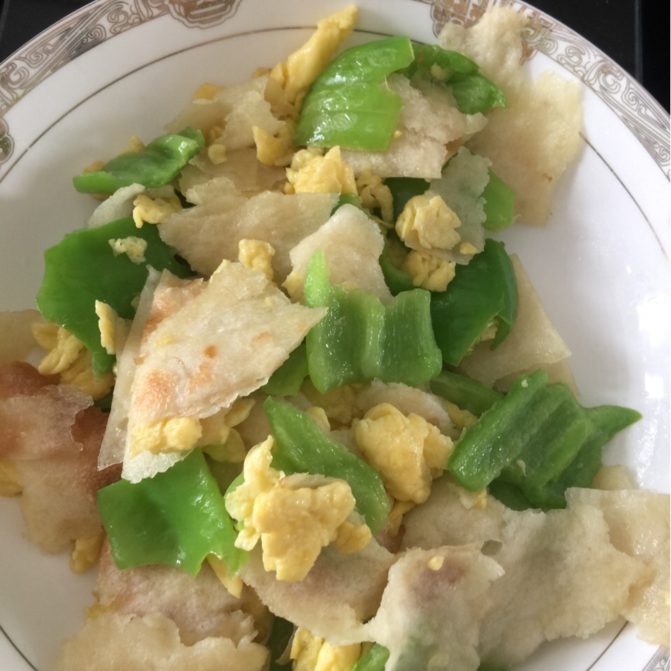 青椒炒蛋