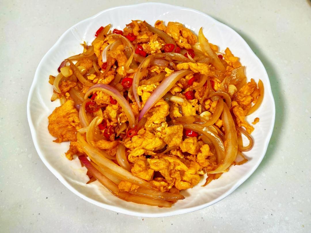 洋葱炒鸡蛋｜家常好菜