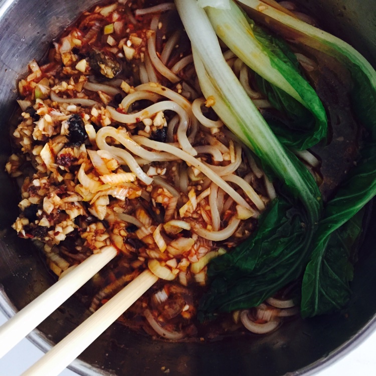 重庆糊辣壳小面（附油辣子做法）