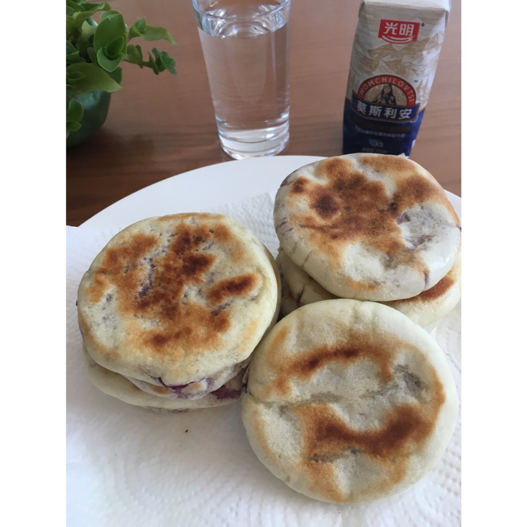紫薯烙饼