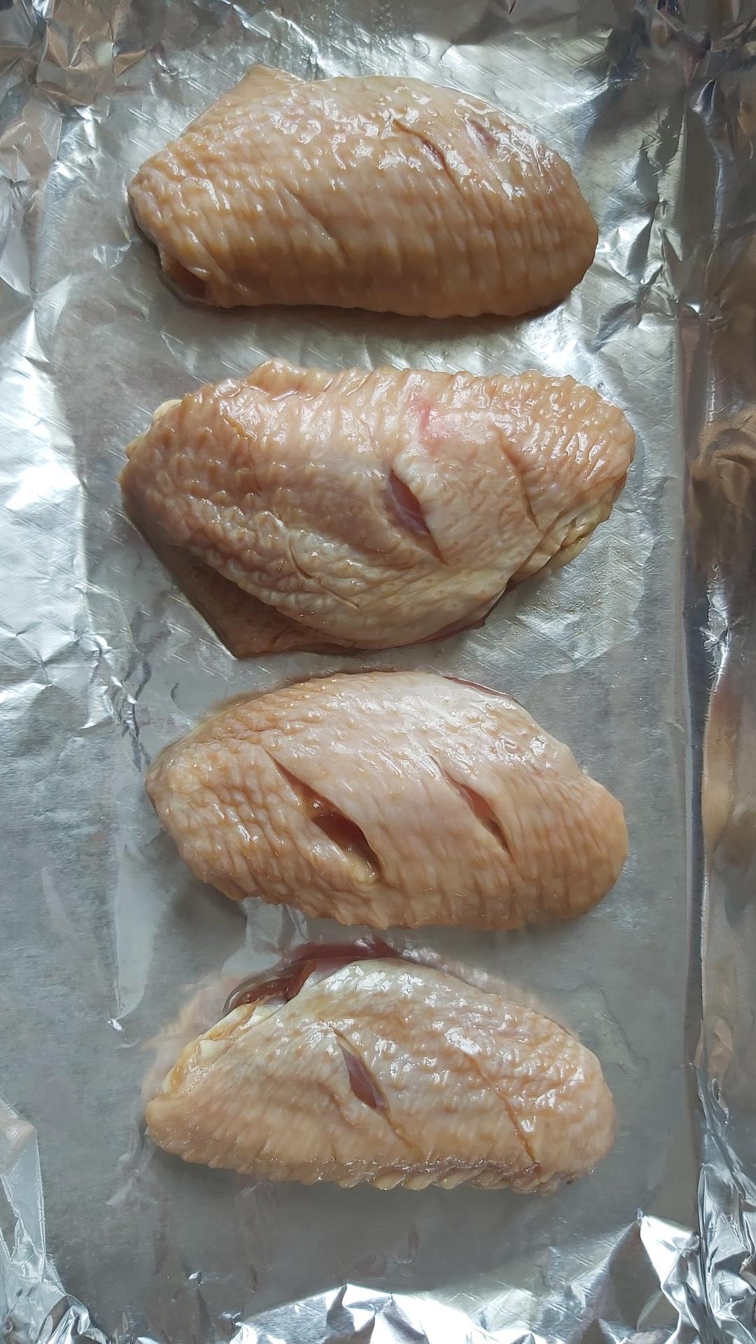 烤鸡翅烤箱版（宝宝最爱吃）