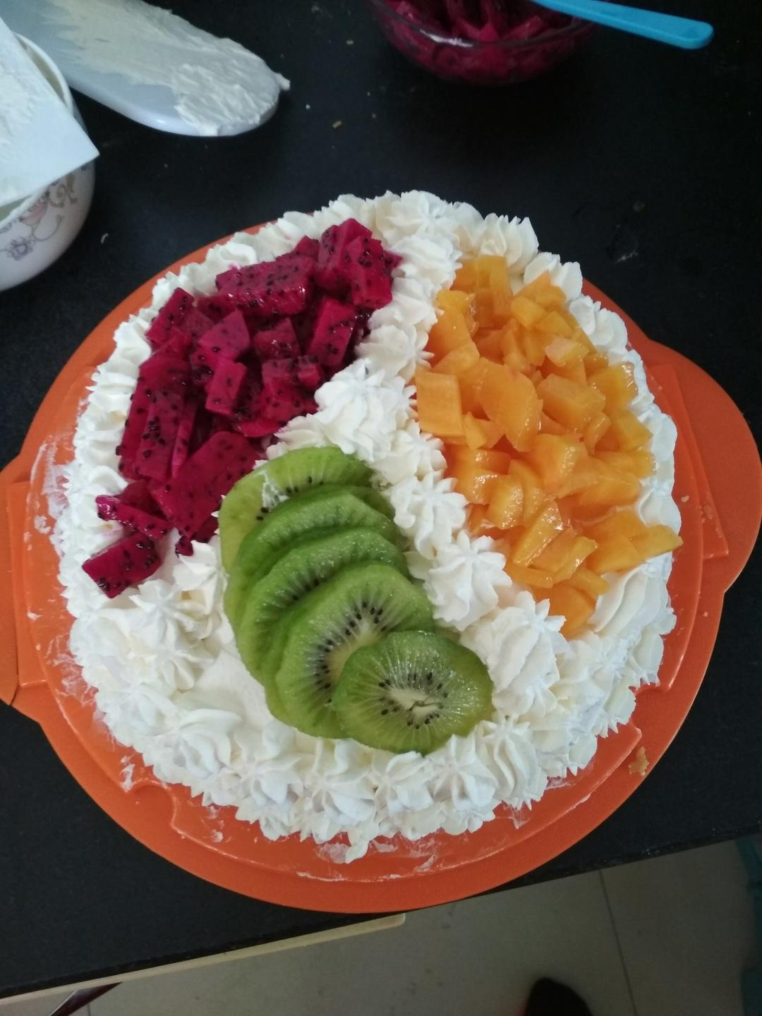 8寸水果生日蛋糕