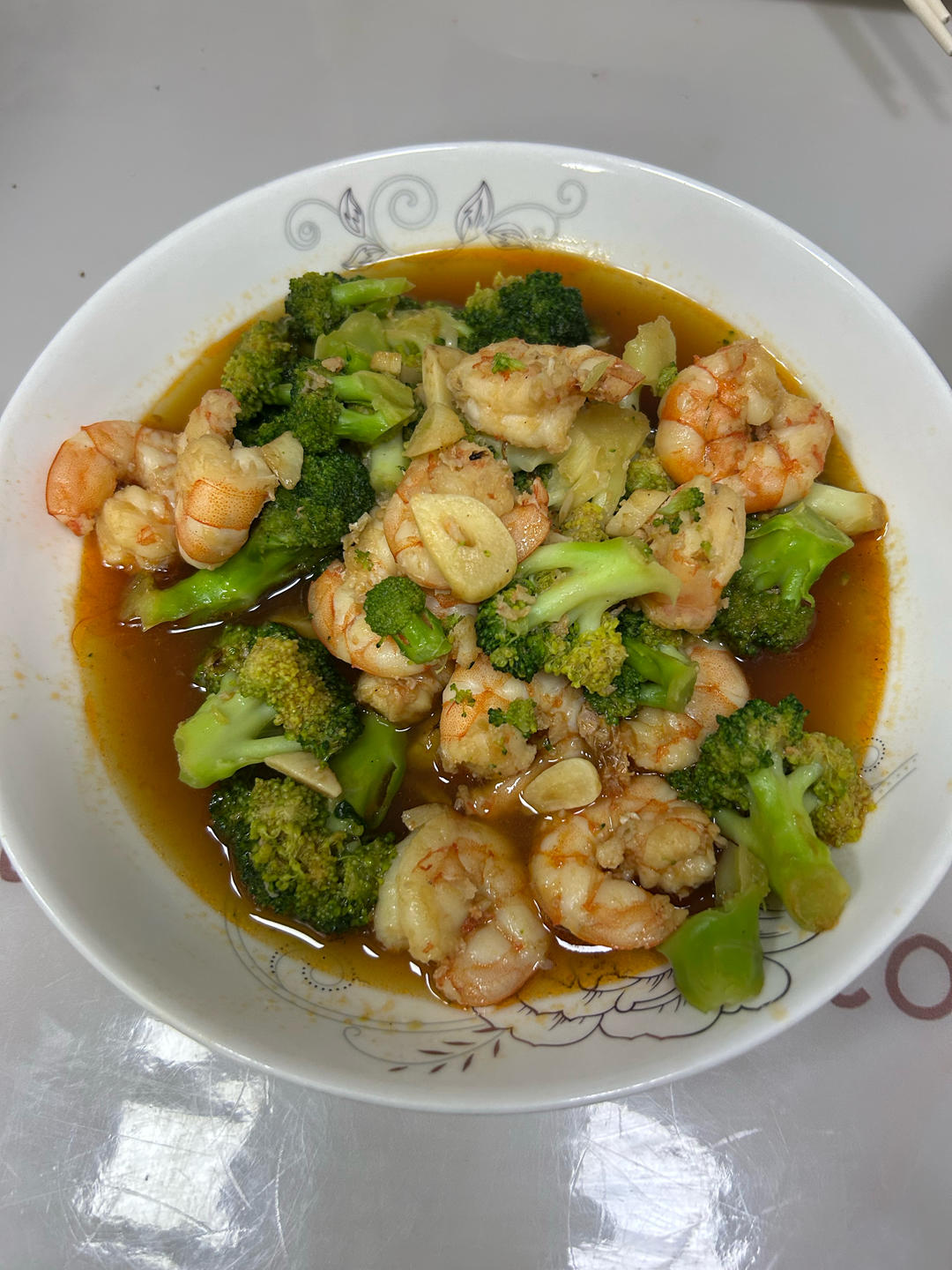 西兰花炒虾仁
