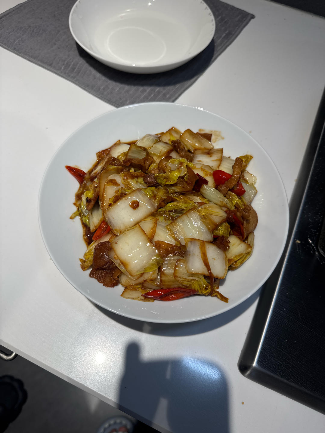 很香的白菜炖五花肉