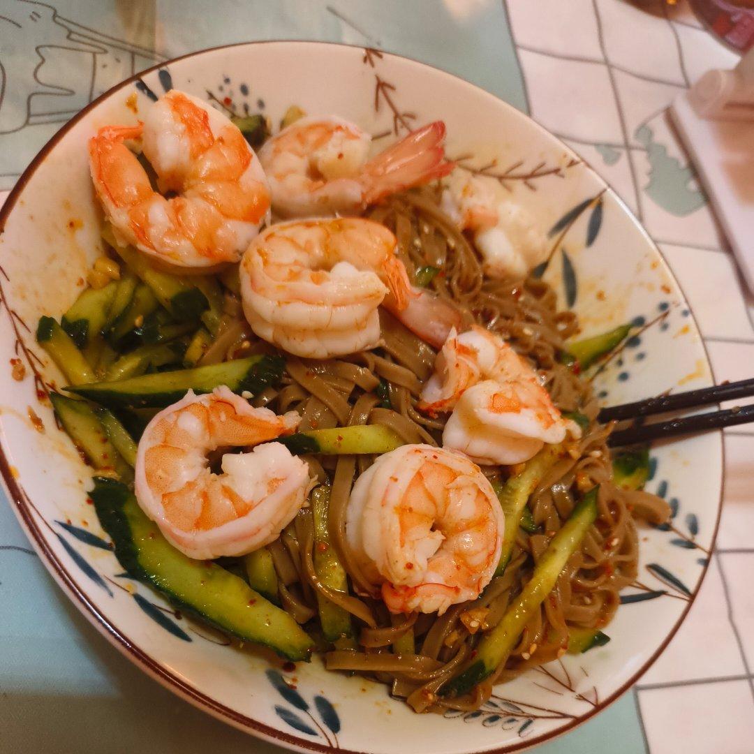 超好吃的凉拌面（荞麦面）