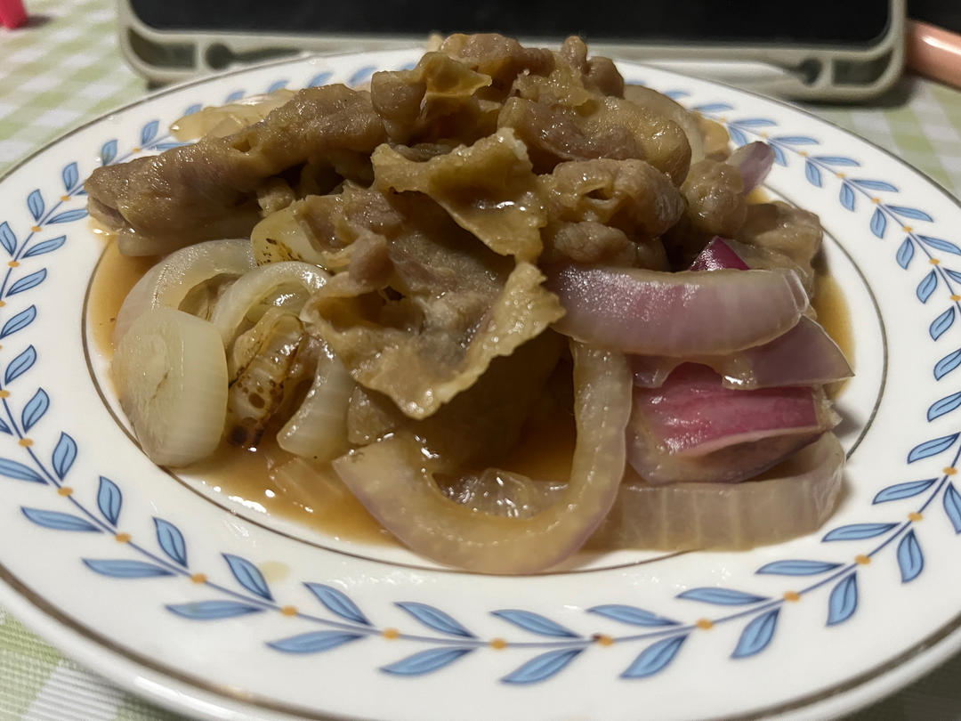洋葱肥牛卷