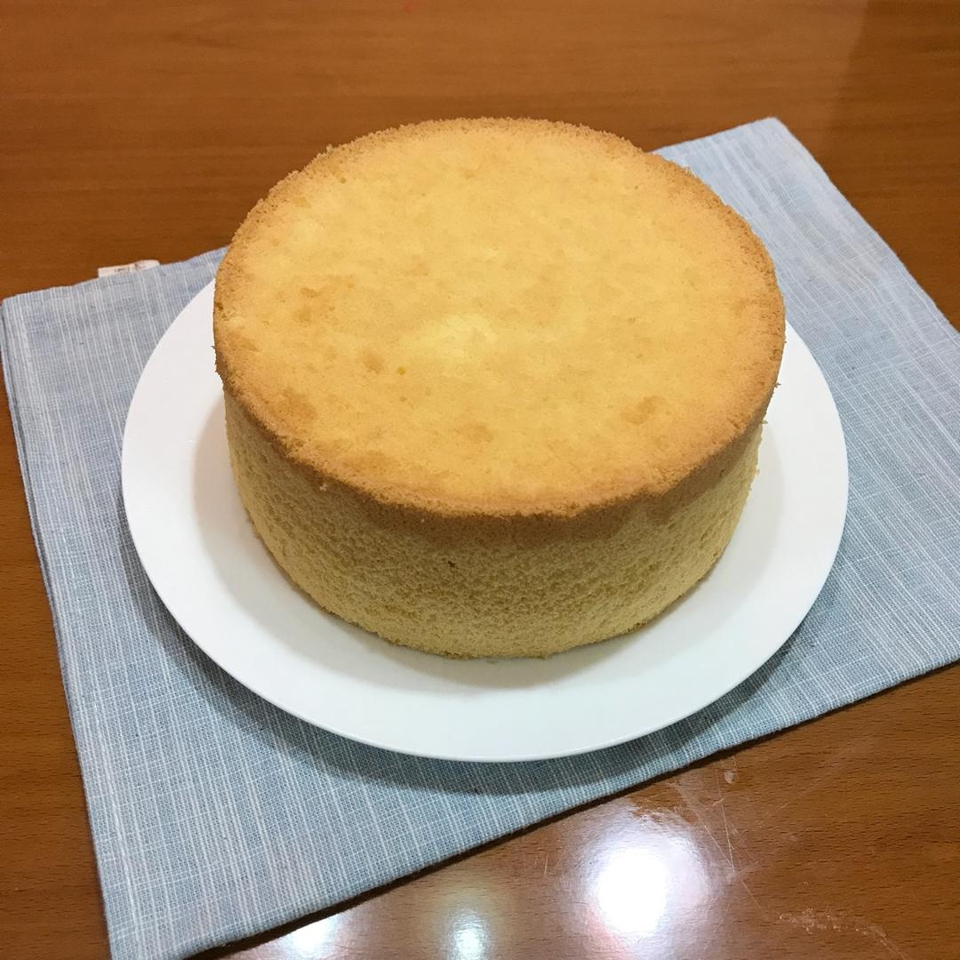 6寸戚风蛋糕（2蛋）
