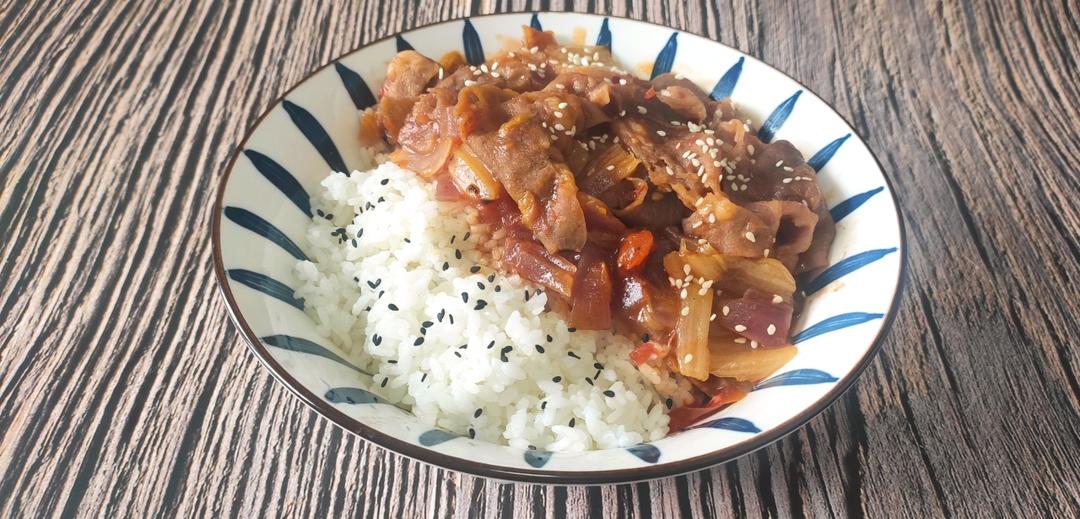 泡菜肥牛炒饭
