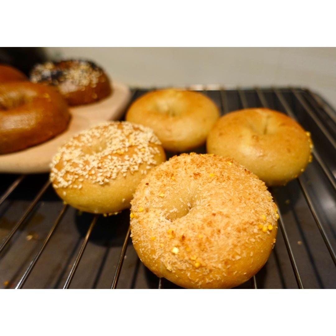 100%天然酵母贝果 - sourdough bagels