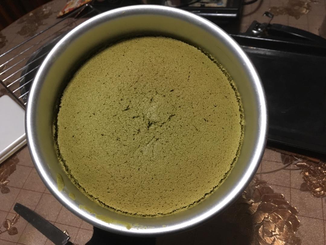 抹茶戚风蛋糕