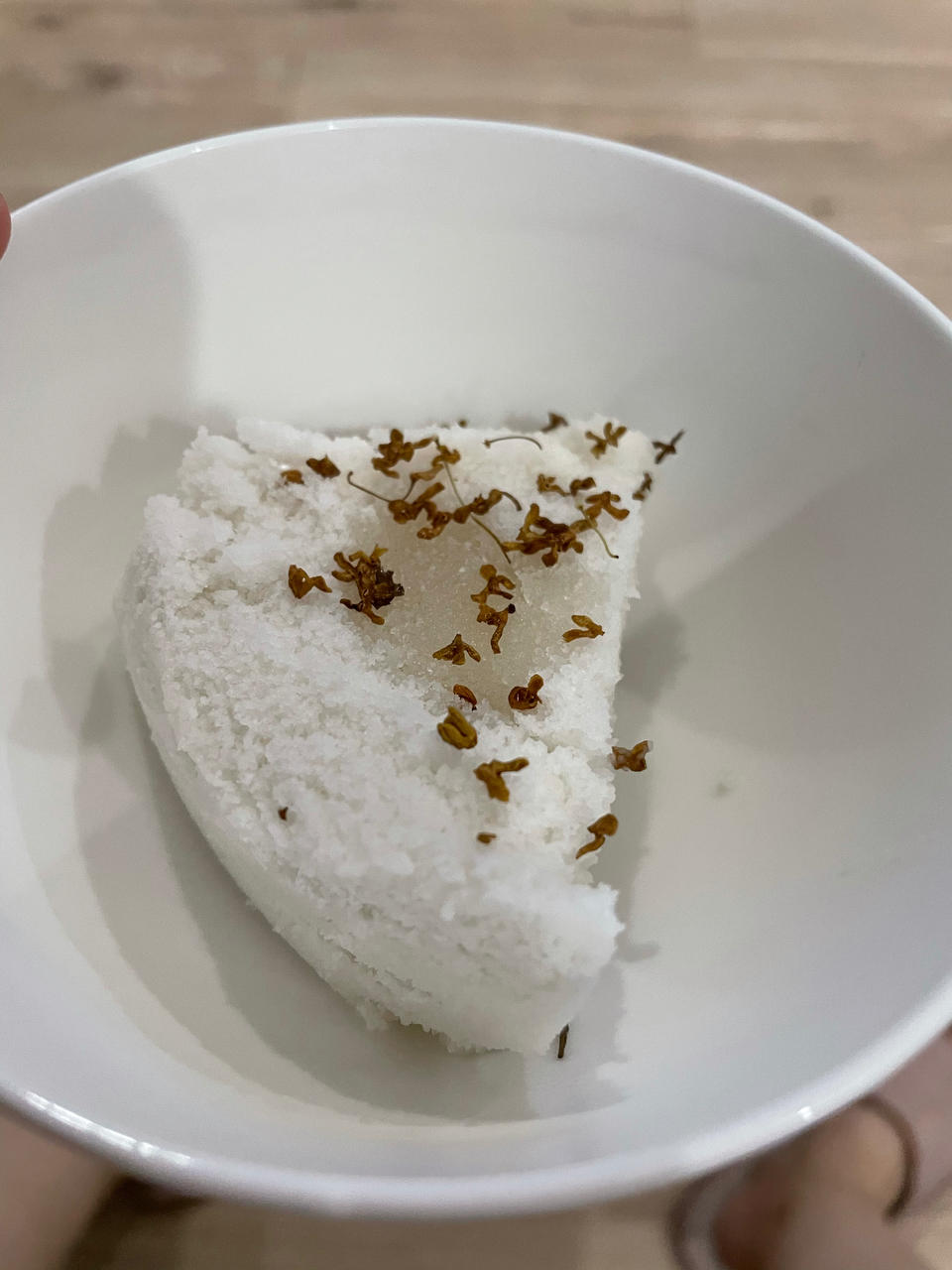桂花糕，中式小点心，糯米糕，劣狐狐