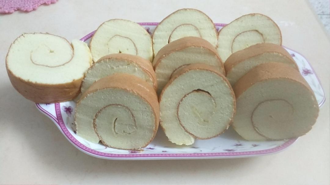 原味基础蛋糕卷(小五卷)