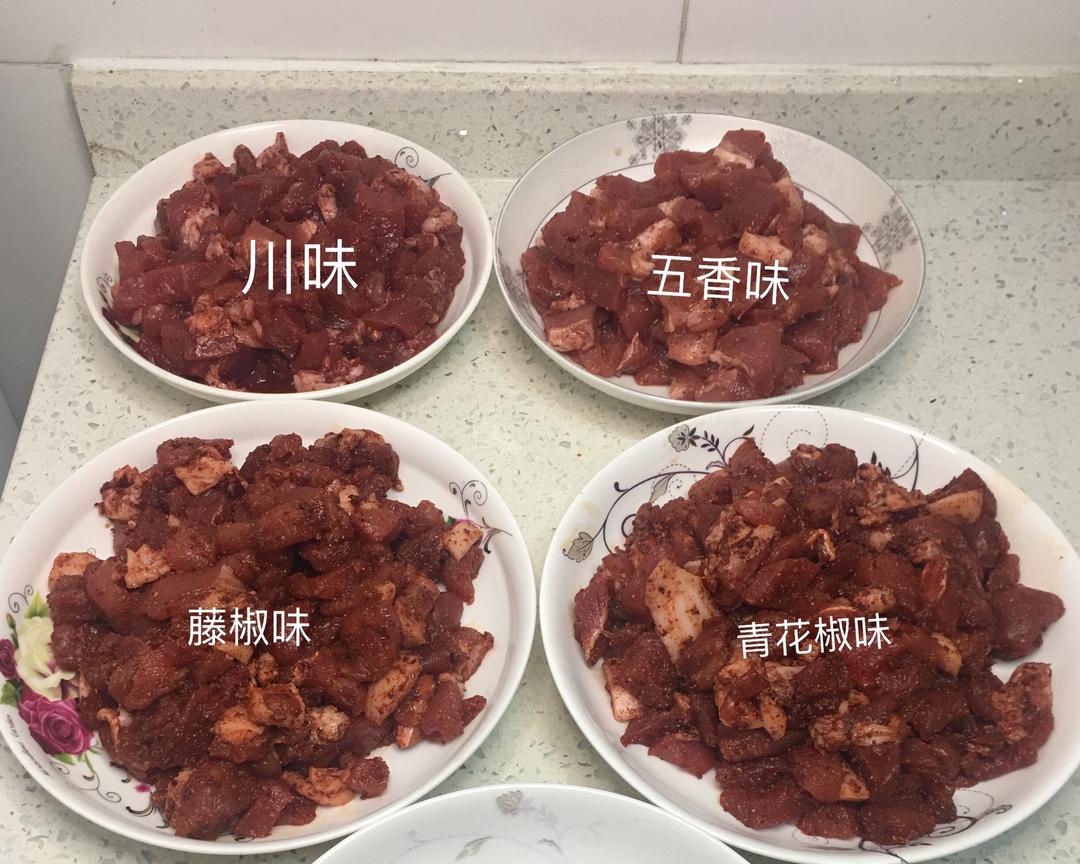 多种口味腊肠做法的做法 步骤3