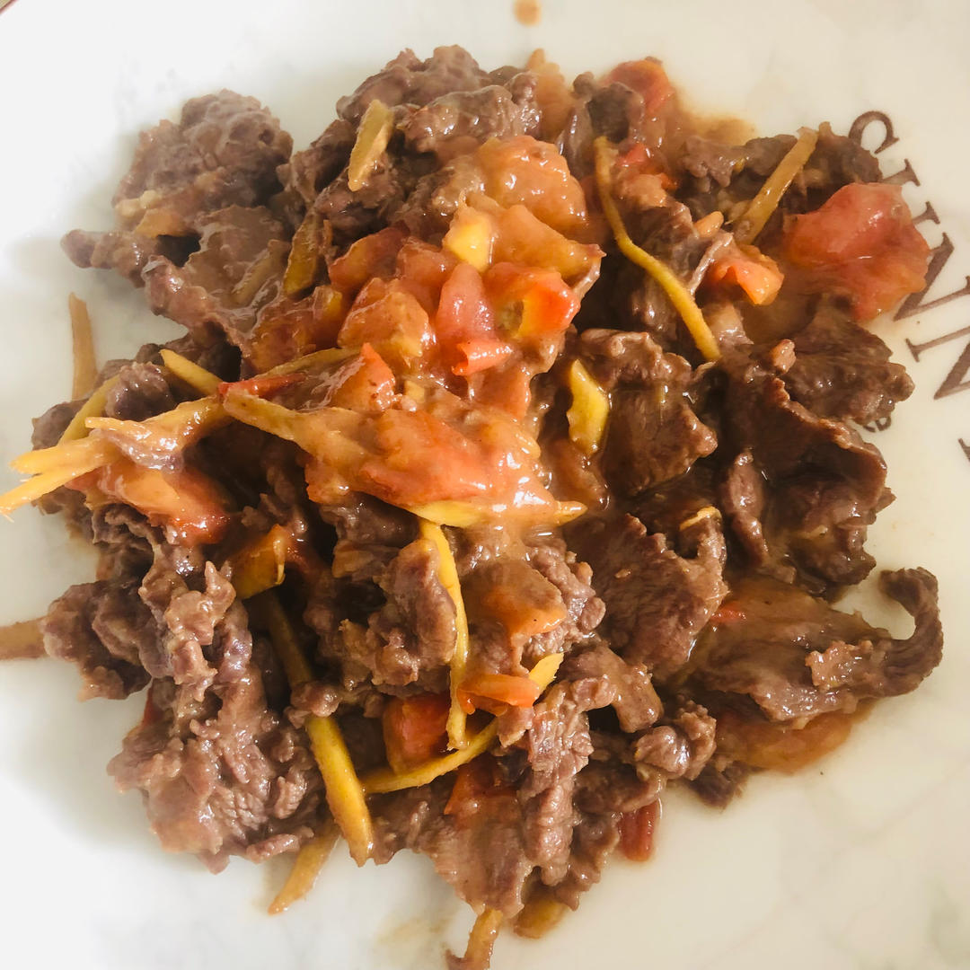 再挑食的孩子都喜欢吃的番茄炒牛肉