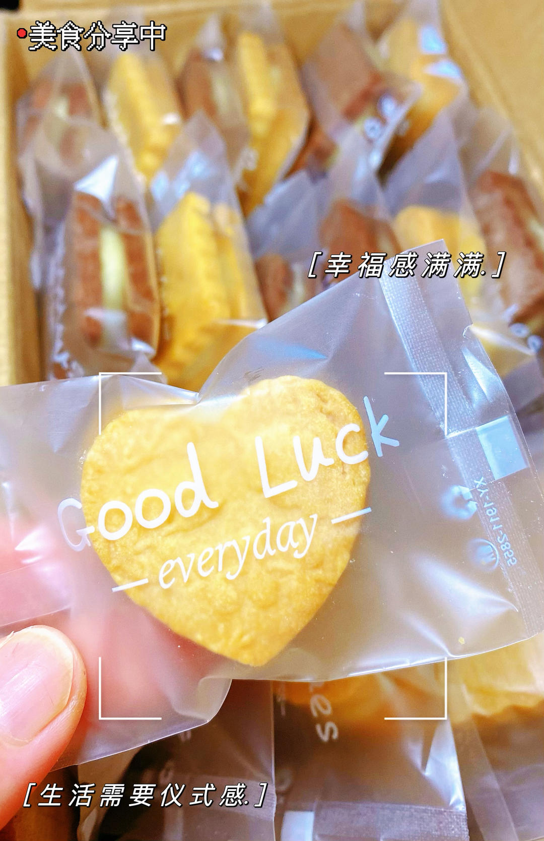 高级感十足的印花曲奇