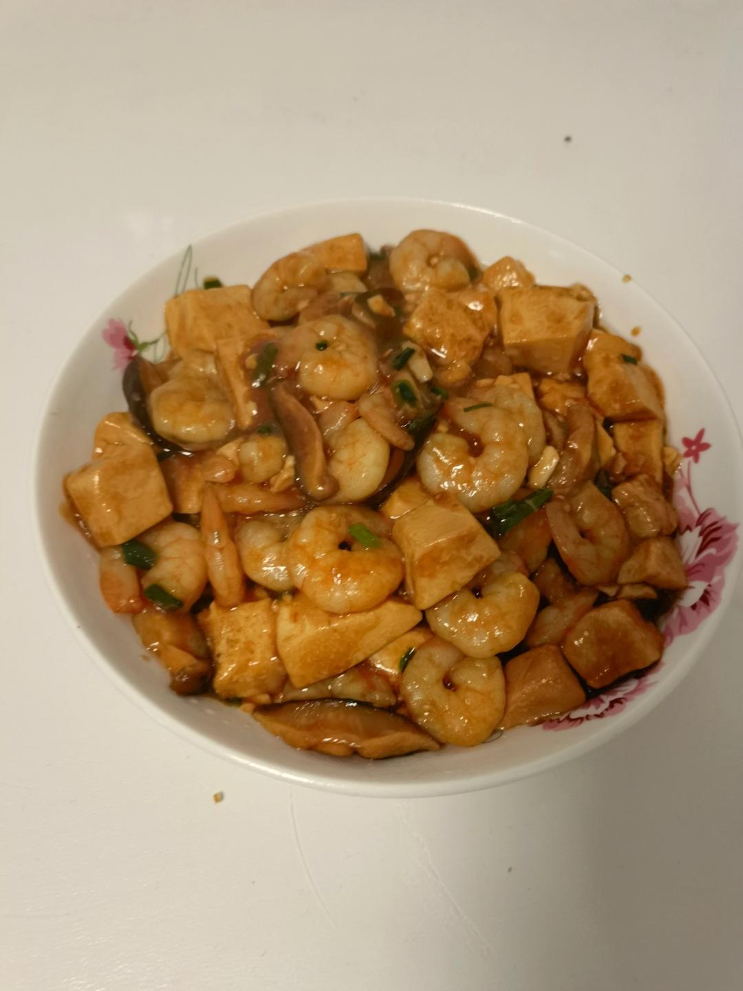 虾仁豆腐