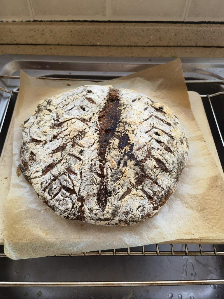 无糖无油·天然酵母全麦果缤纷欧包