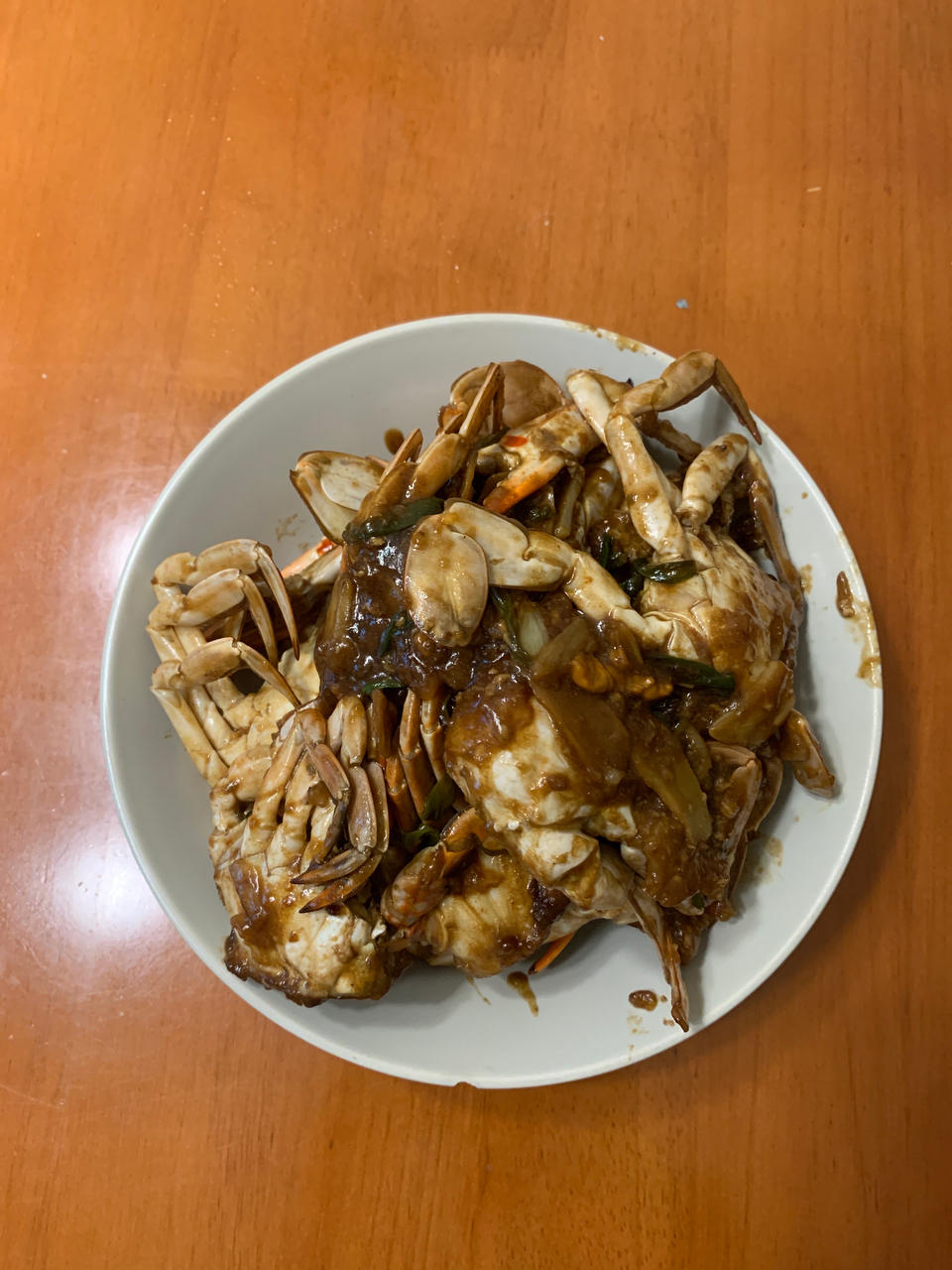 香爆梭子蟹