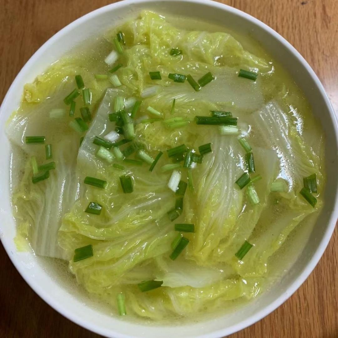 娃娃菜汤