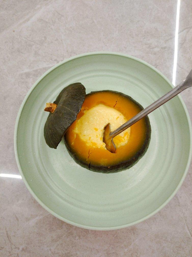 板栗贝贝南瓜@南瓜蒸蛋🎃简单快手