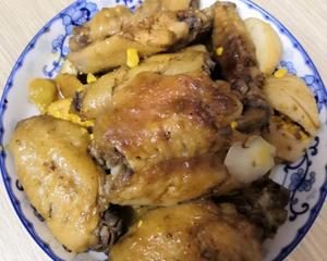 电饭锅💋黄焖鸡翅的做法 步骤2