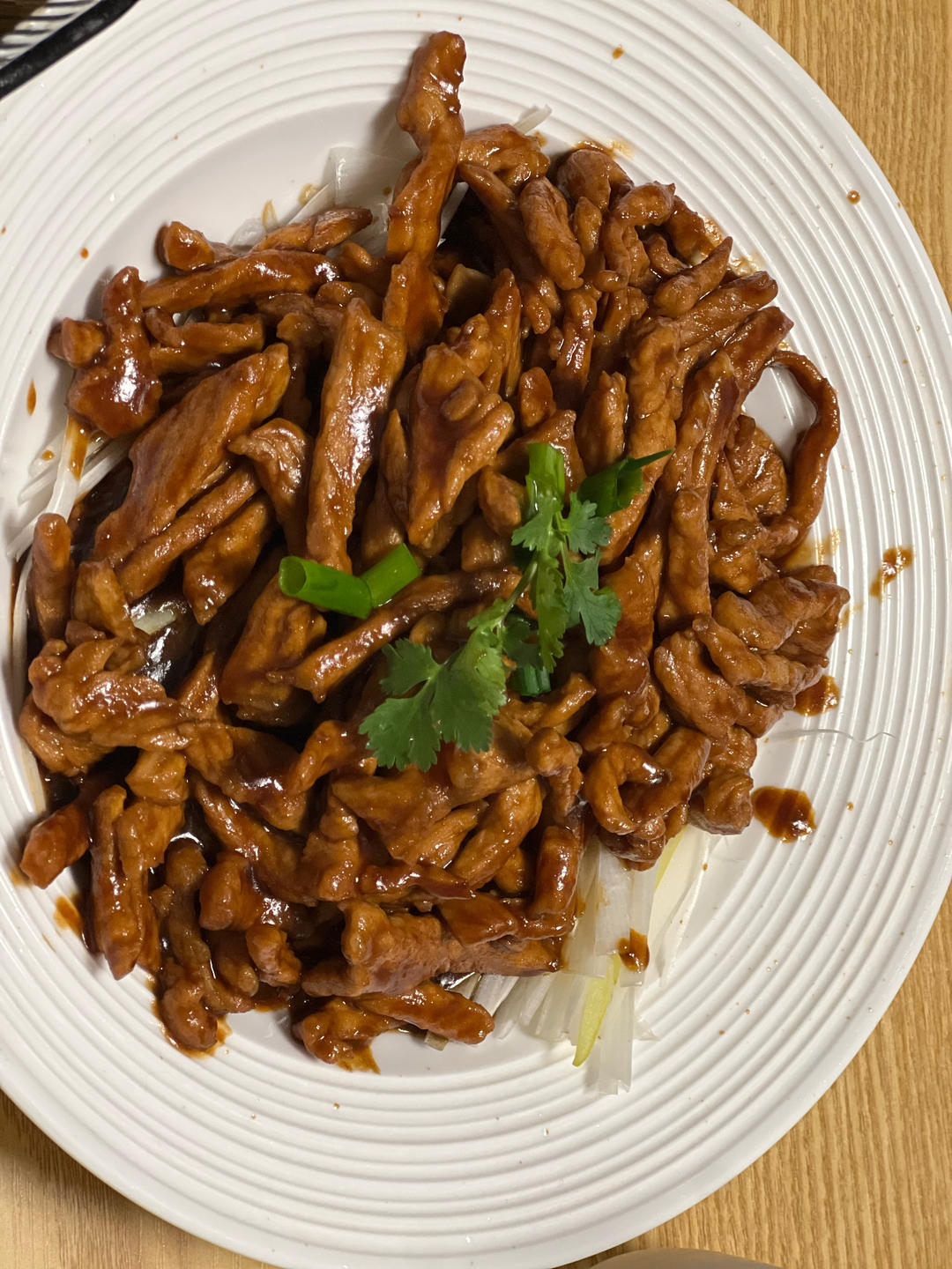 京酱肉丝