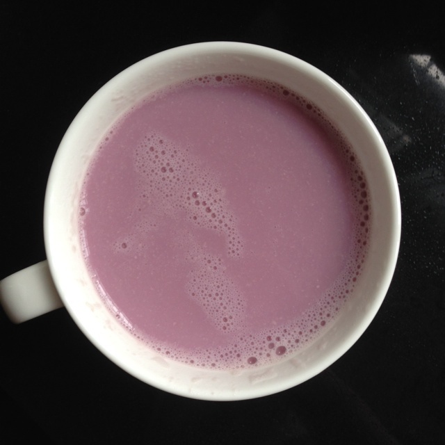 紫薯豆浆