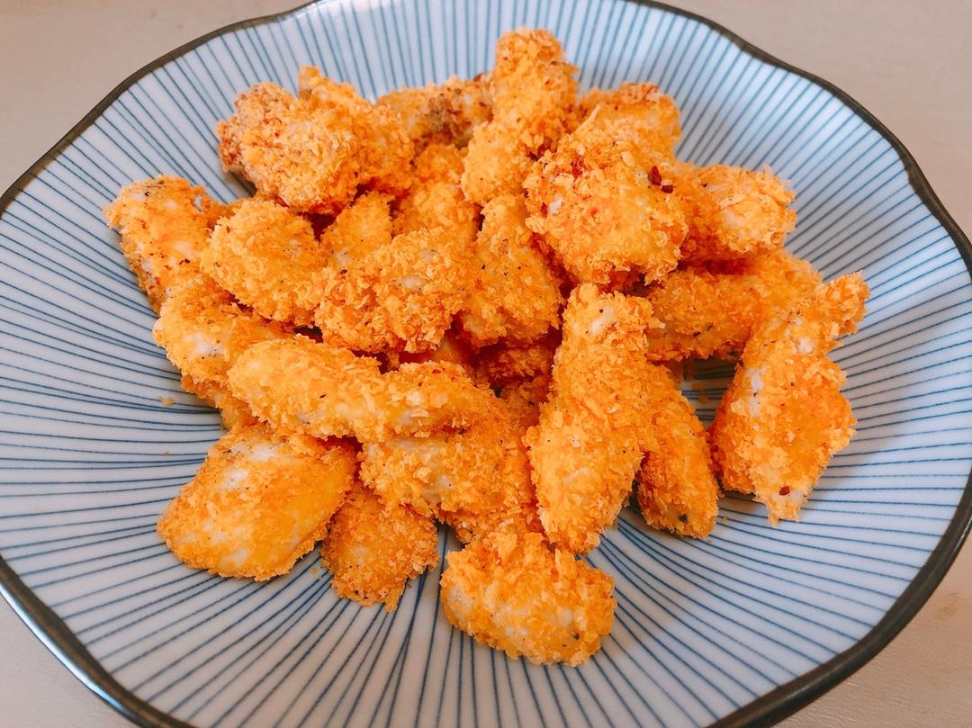 黑胡椒鸡米花（无油烤箱版）