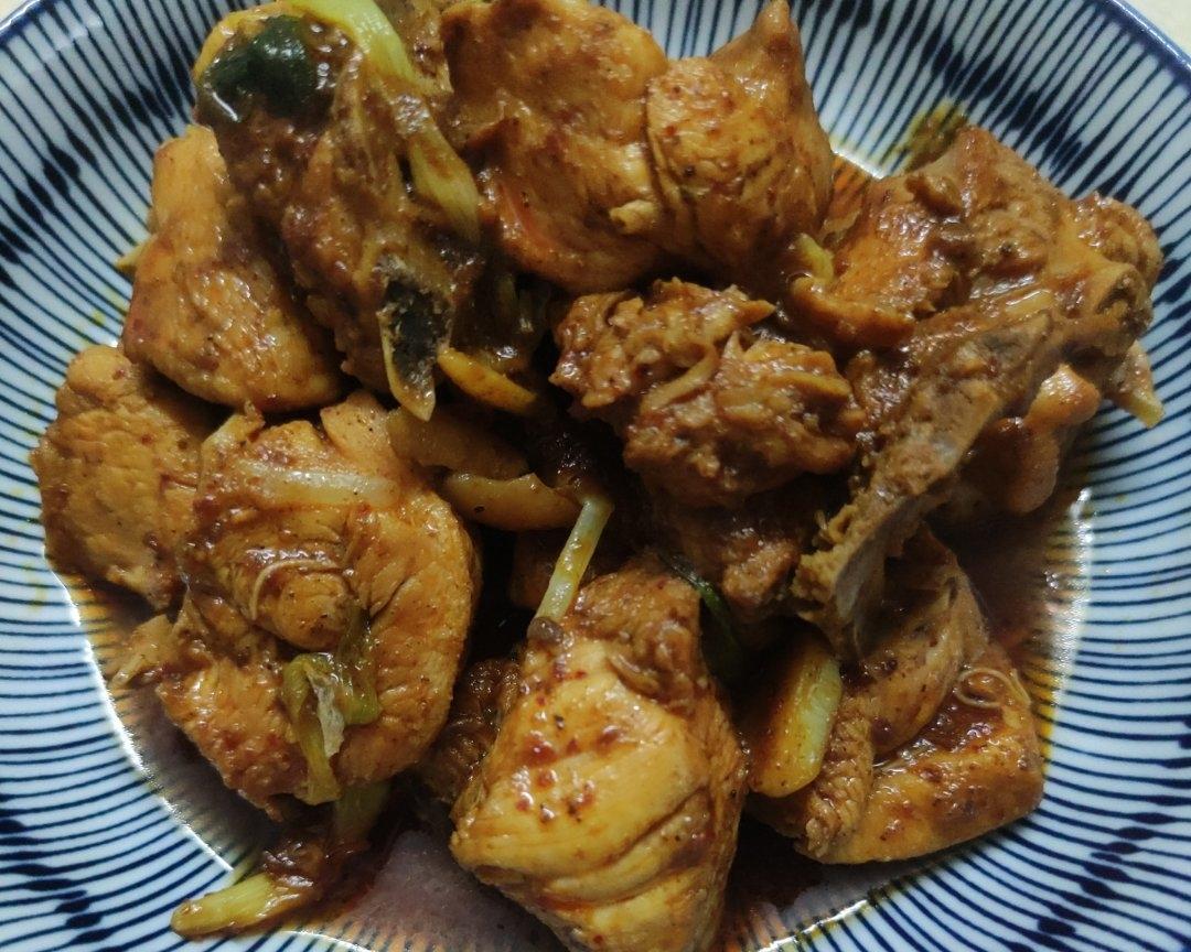 酱香炒鸡（糊弄版）的做法