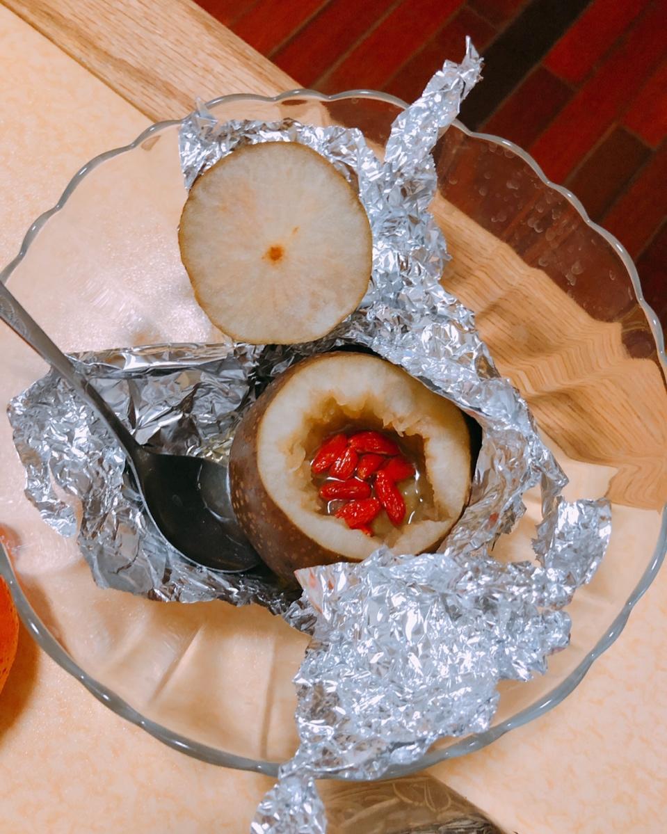 烤梨（烤箱版冰糖烤梨）
