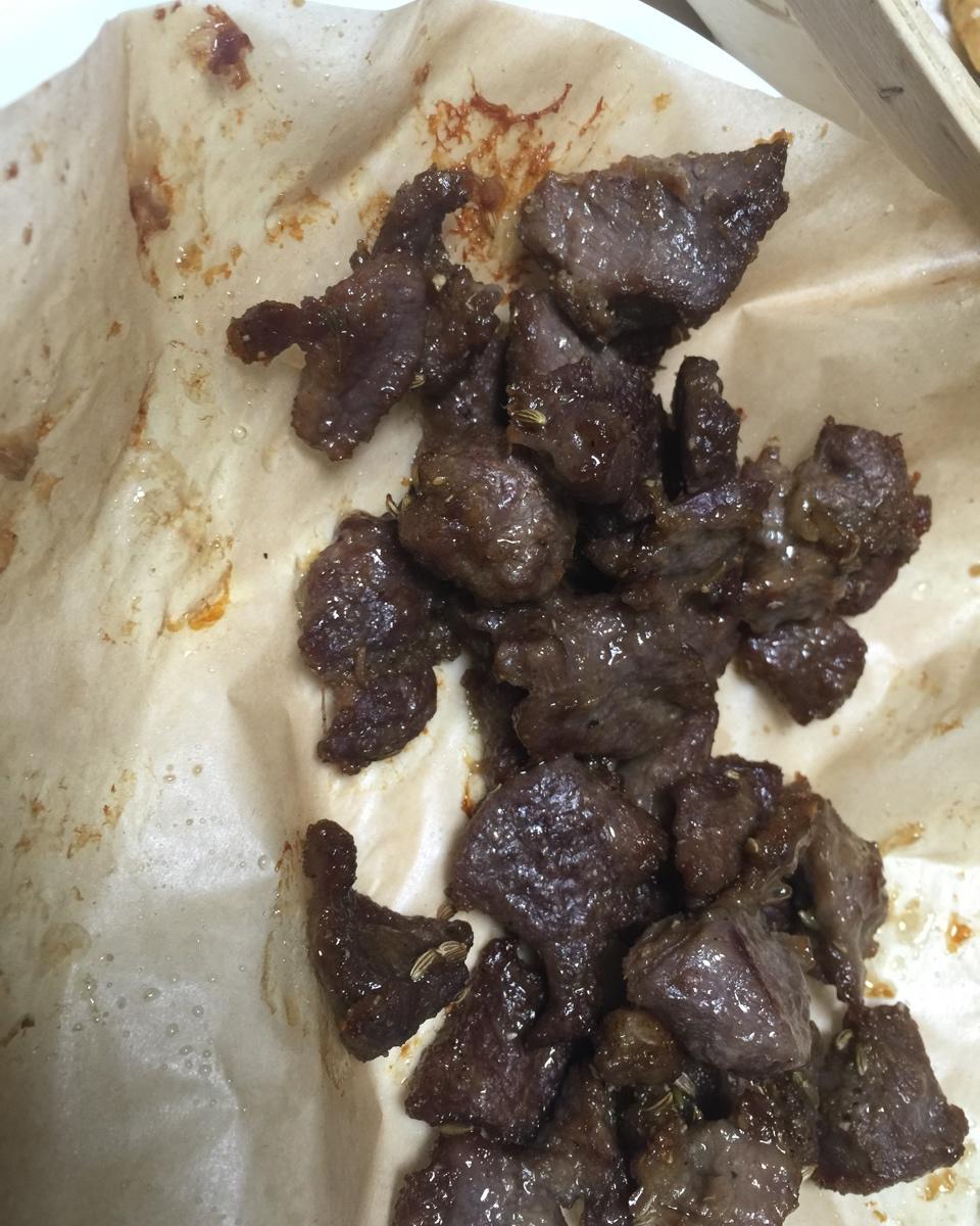 牙签羊肉 Roast Lamb Hor d'oeuvre