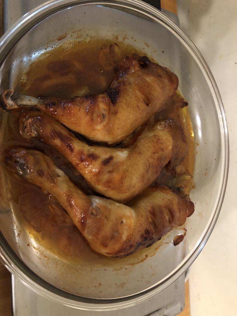 小朋友都爱的 超级简单的 奥尔良烤鸡腿