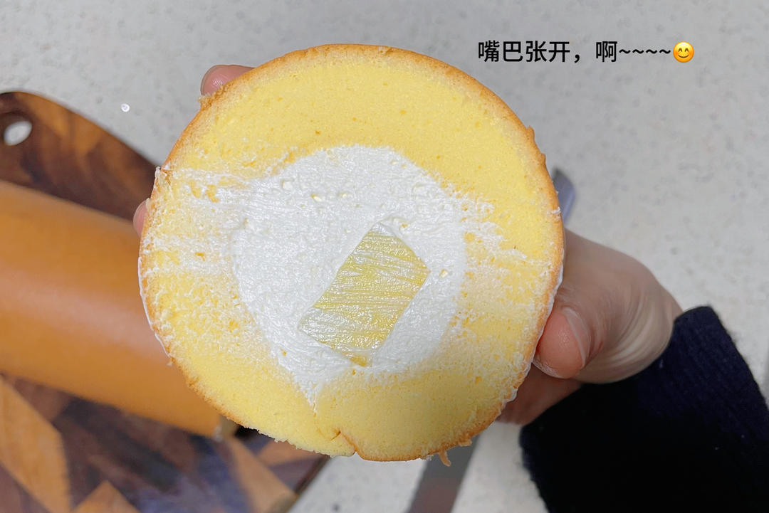 香葱肉松蛋糕卷-绵软细腻/可盐可甜