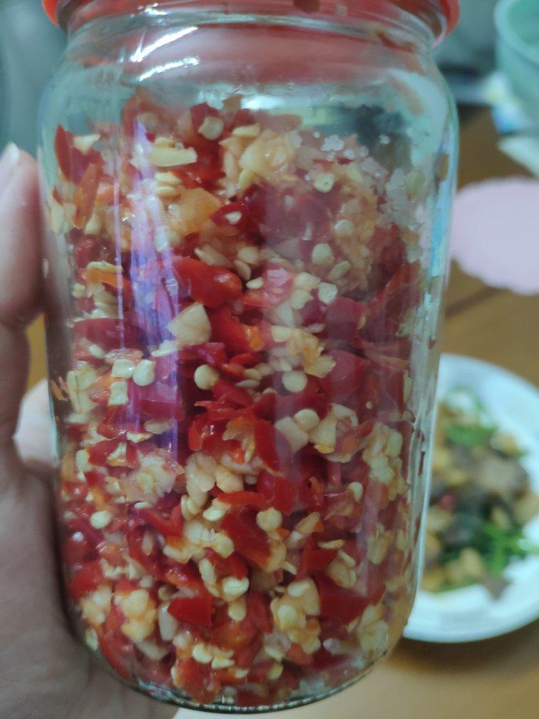 美味剁椒（简单易做且可久存）