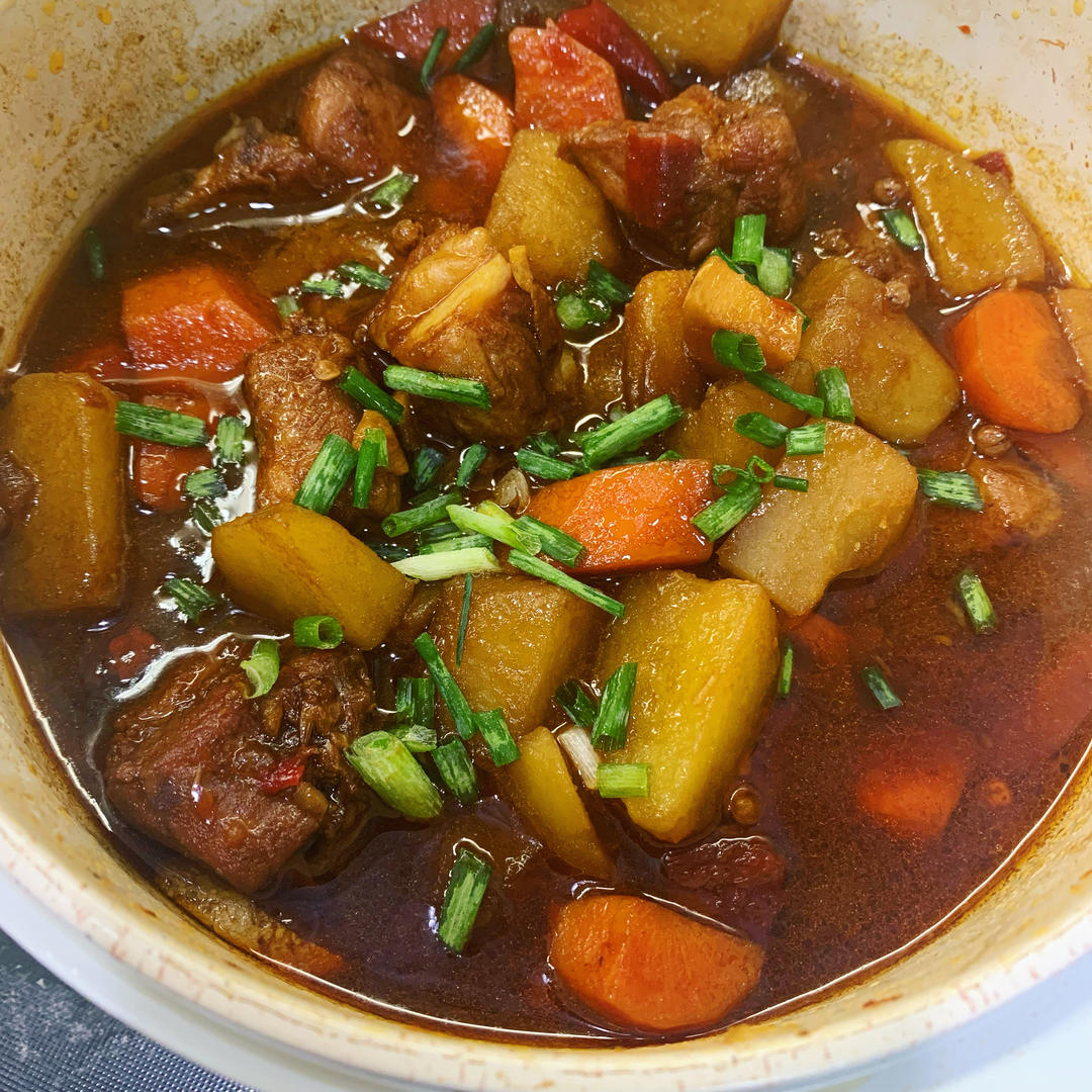 🔥巨好吃的红烧排骨炖土豆❗️懒人版轻松做拿手菜