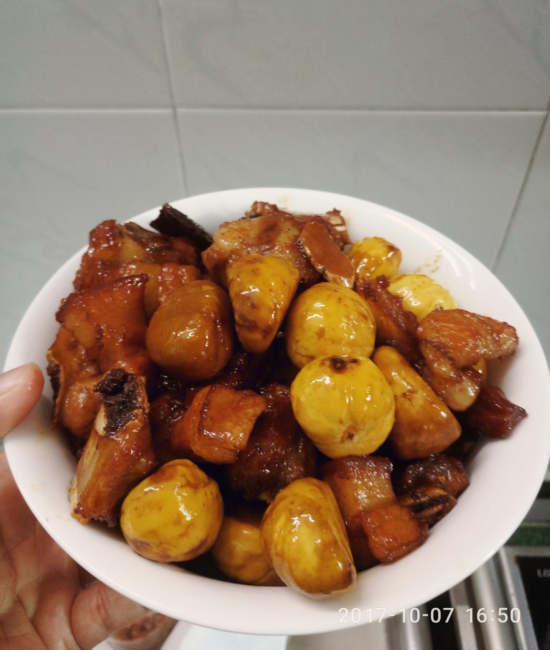 不一样的板栗排骨
