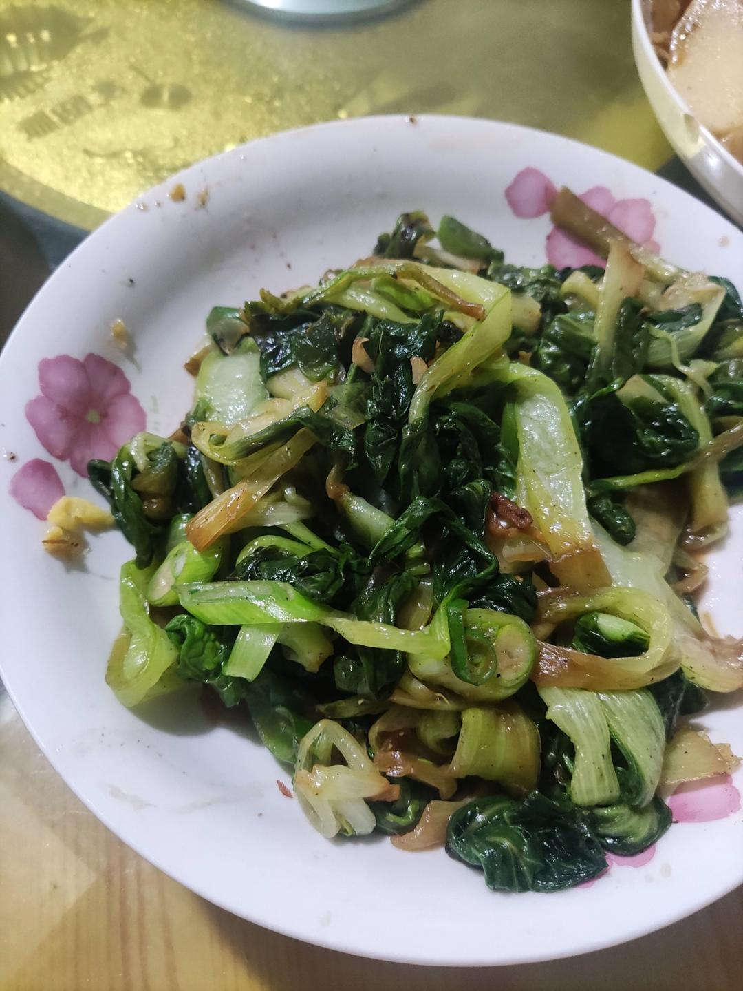 素炒木耳青菜