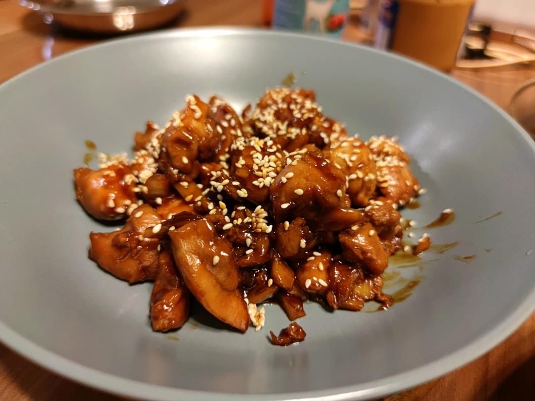 蒜香蜜汁鸡腿肉/好吃巨下饭