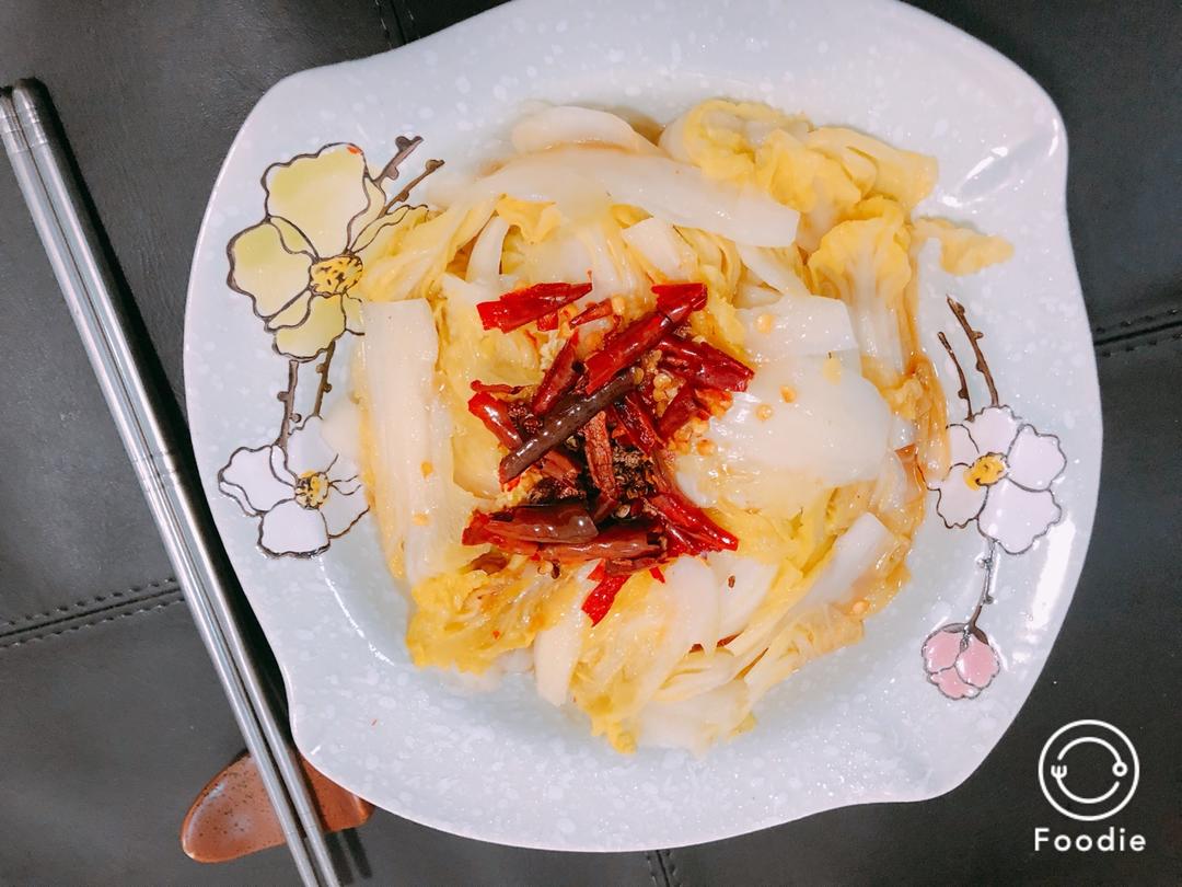 响油白菜