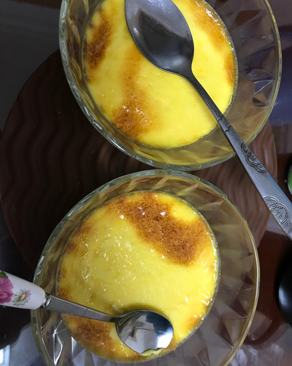 三月花艺做的超简单法式焦糖布丁