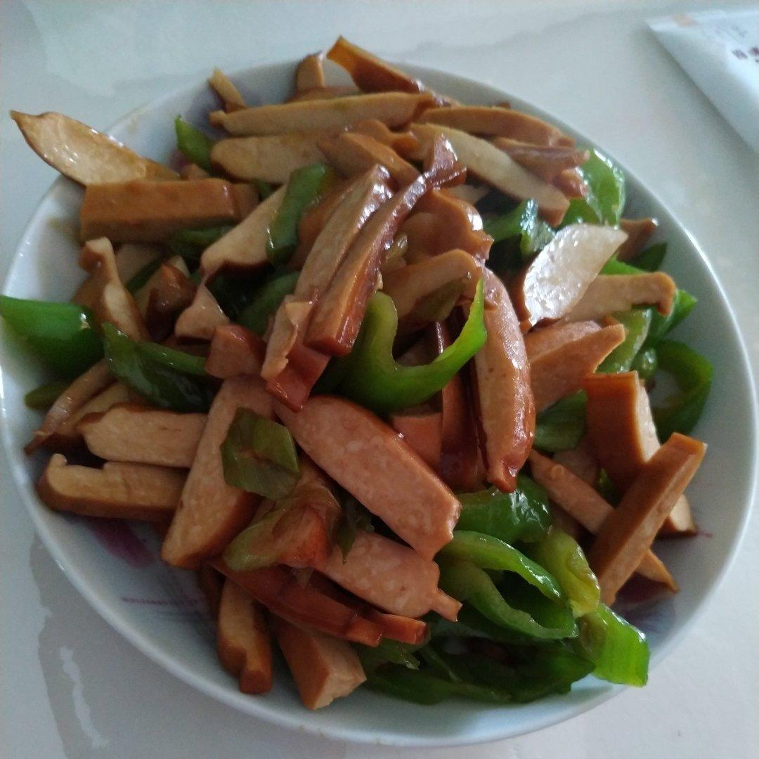家常炒豆干