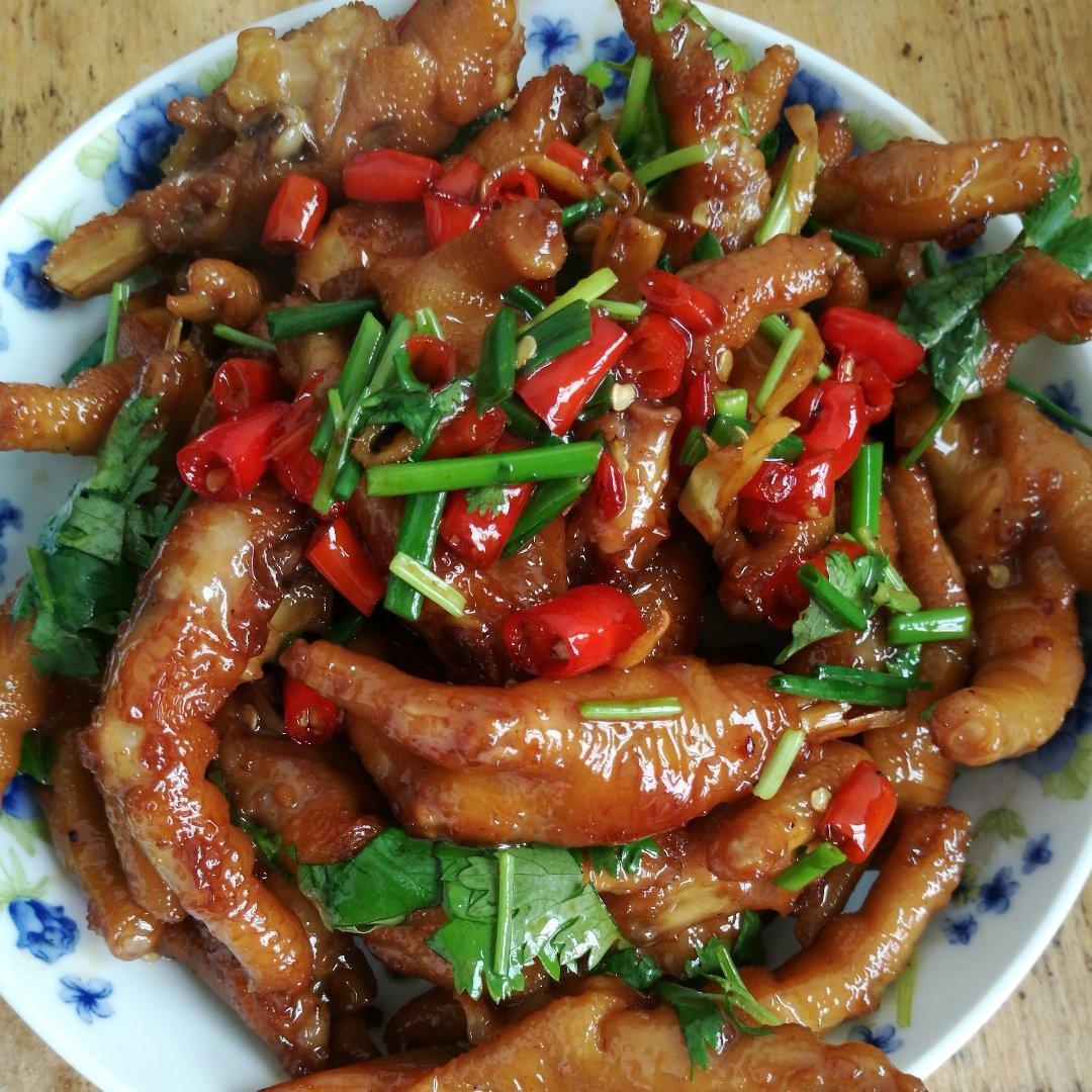 大白菜_geis做的香辣烧鸡爪