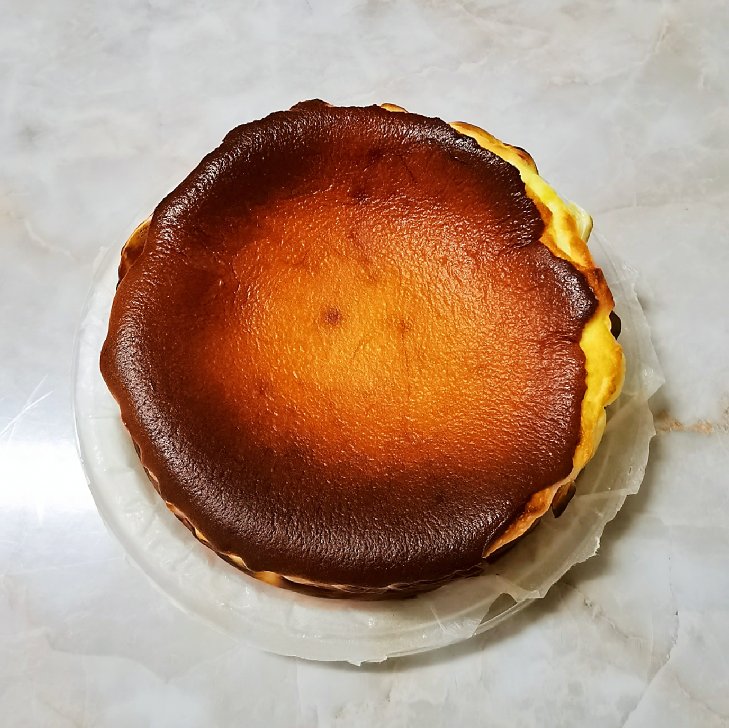 低碳生酮 巴斯克式焦烤芝士蛋糕（六寸）