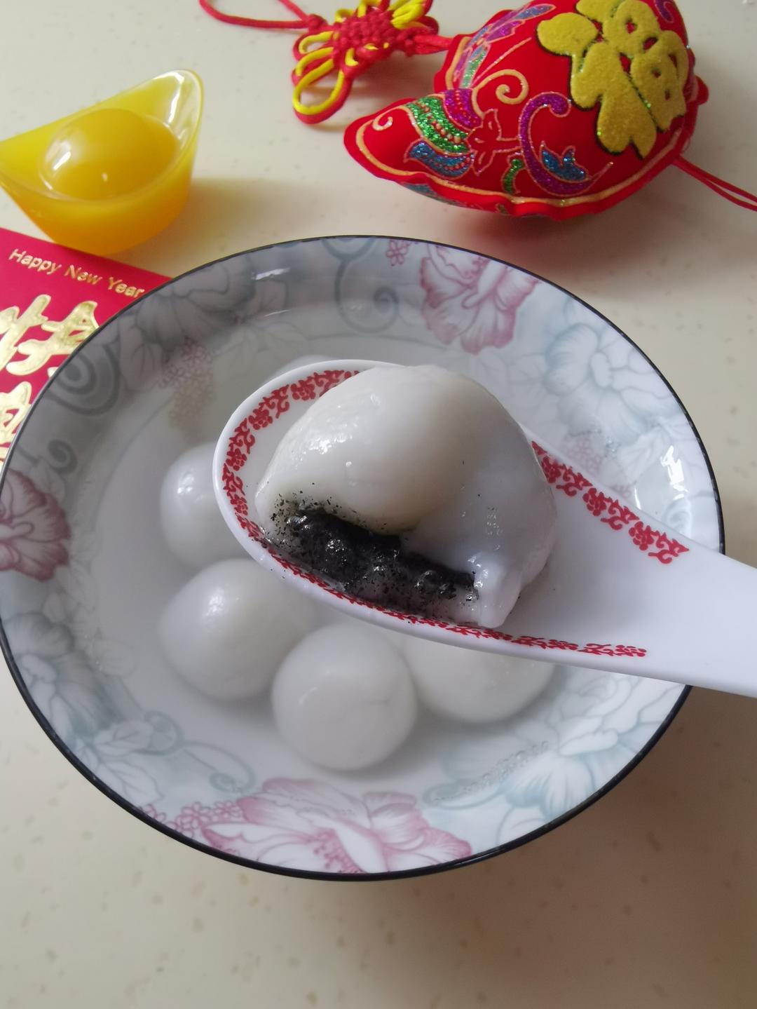 黑芝麻汤圆馅