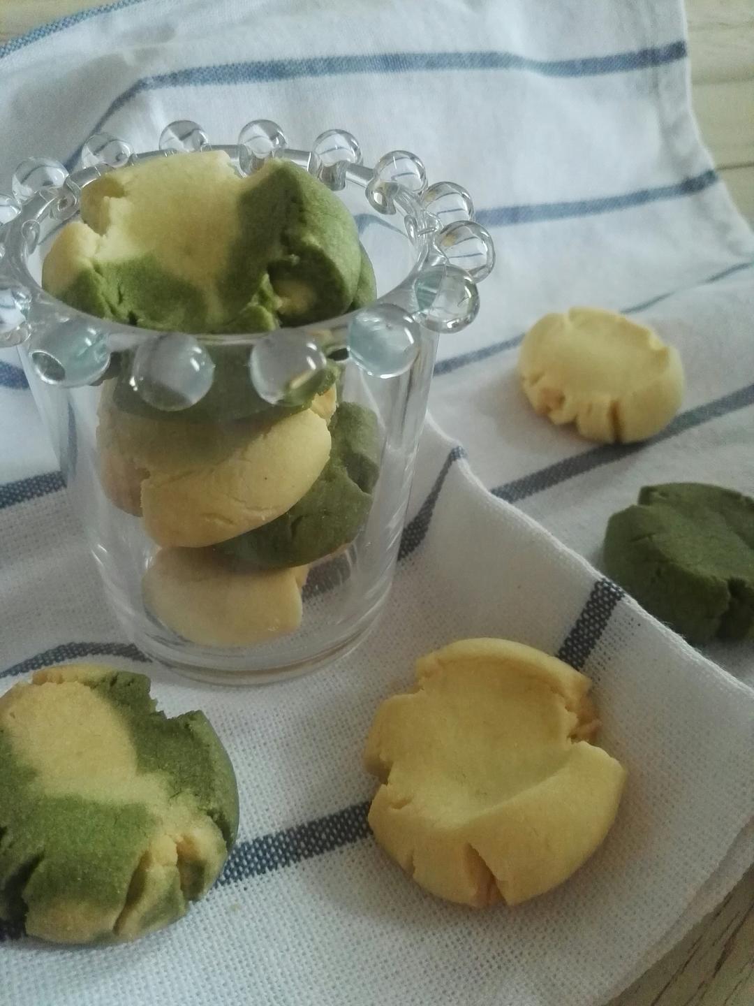 原味和抹茶玛格丽特饼干-君之改版