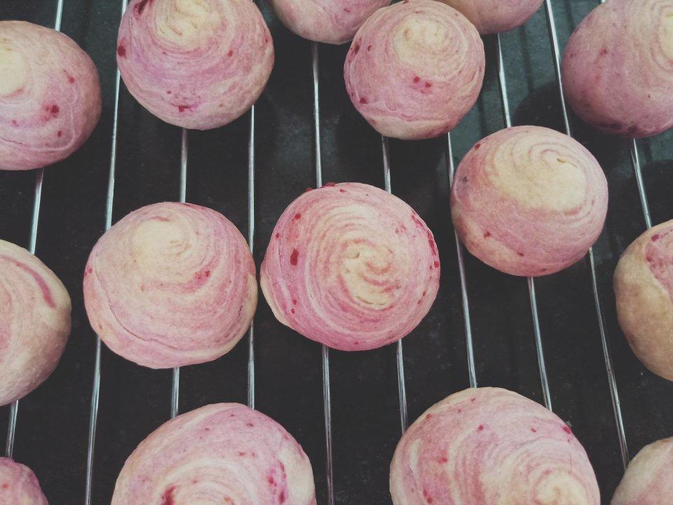 [香兰世家]掌心里的爱--紫薯蛋黄酥