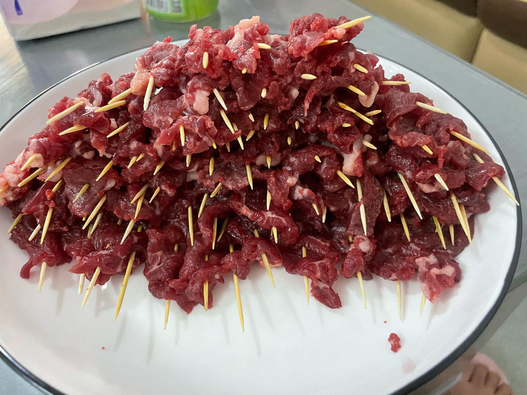 牙签牛肉 道地湖南味